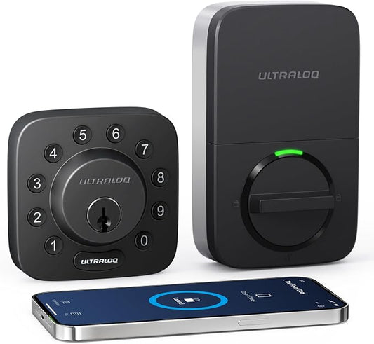 ULTRALOQ U-Bolt Smart Lock, 5-in-1 Keyless Entry Door Lock by ULTRALOQ