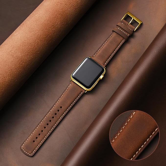 SUNFWR Leather Bands Compatible - Image 2