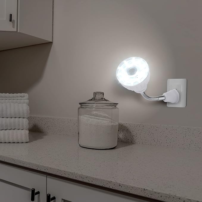 Yahenda 3 Pack Motion Activated LED Night Light Plug in Smart Dusk Dawn Sensor - Image 5