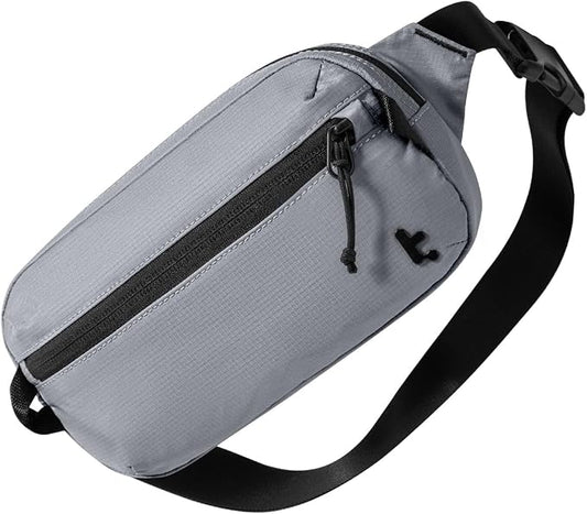 tomtoc 1.5L Sling Bag with RFID Blocking, Crossbody Bag Minimalist Chest by tomtoc