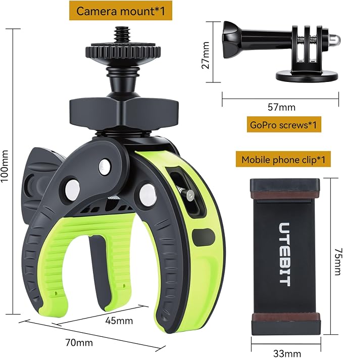 UTEBIT Super Clamp Camera Mount Kit - Image 6