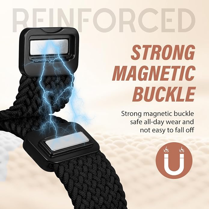 TOYOUTHS Braided Magnetic Band Compatible - Image 2