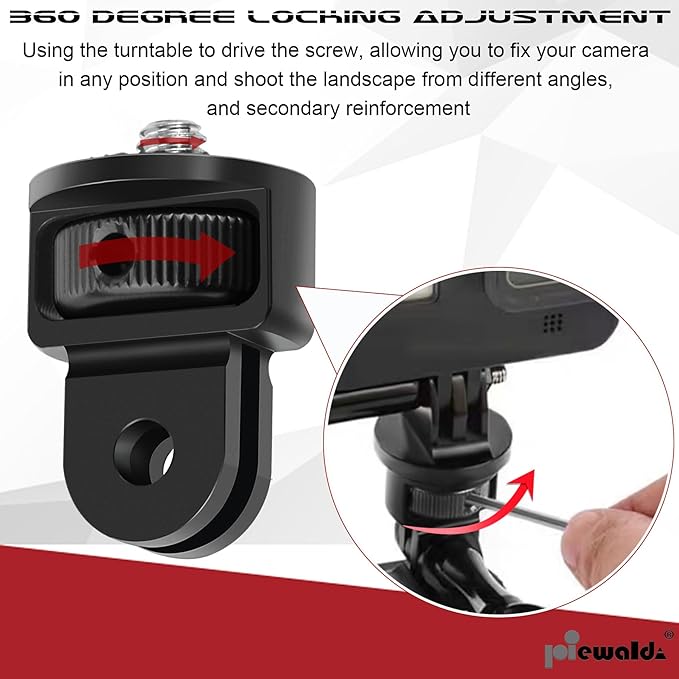 Aluminum Alloy Tripod Adapter, Compatible - Image 3
