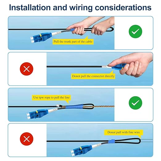 500 Feet Uniboot LC to LC Outdoor Armored Fiber Patch Cable, Low Friction - Image 7