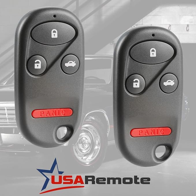 Car Key Fob Keyless Entry Remote fits 1997-2001 Honda CR-V / 2000-2009 Honda - Image 2