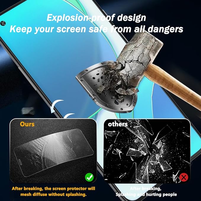 2+2 Pack Tempered Glass for OnePlus 8T Screen Protector - Image 6