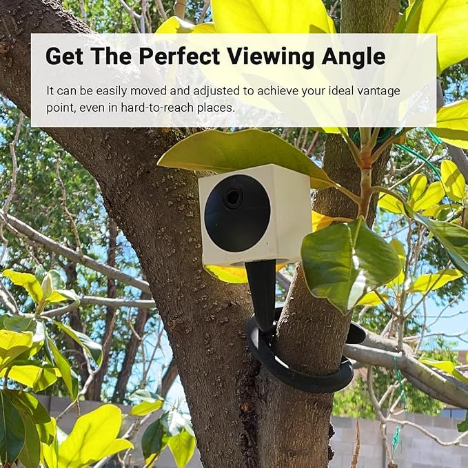 Holicfun Flexible Twist Mount for Indoor and Outdoor Security Cameras, - Image 5