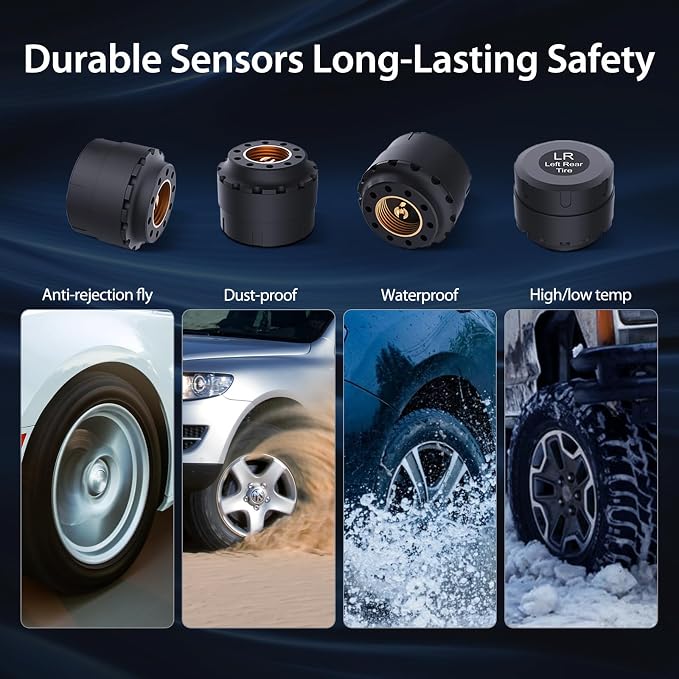 Tymate TM7 Tire Pressure Monitoring System, Wireless TPMS - Image 8