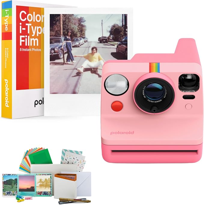 Polaroid Now Generation 3 Instant Camera Bundle by Polaroid