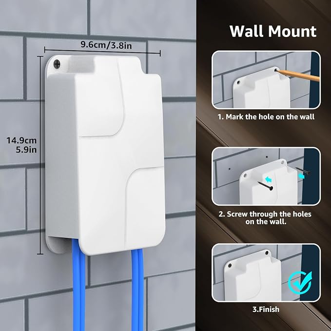 YuanLey 4 Port Outdoor PoE Extender 1 in 3 Out, IEEE 802.3af/at Mini 4 Channel - Image 5