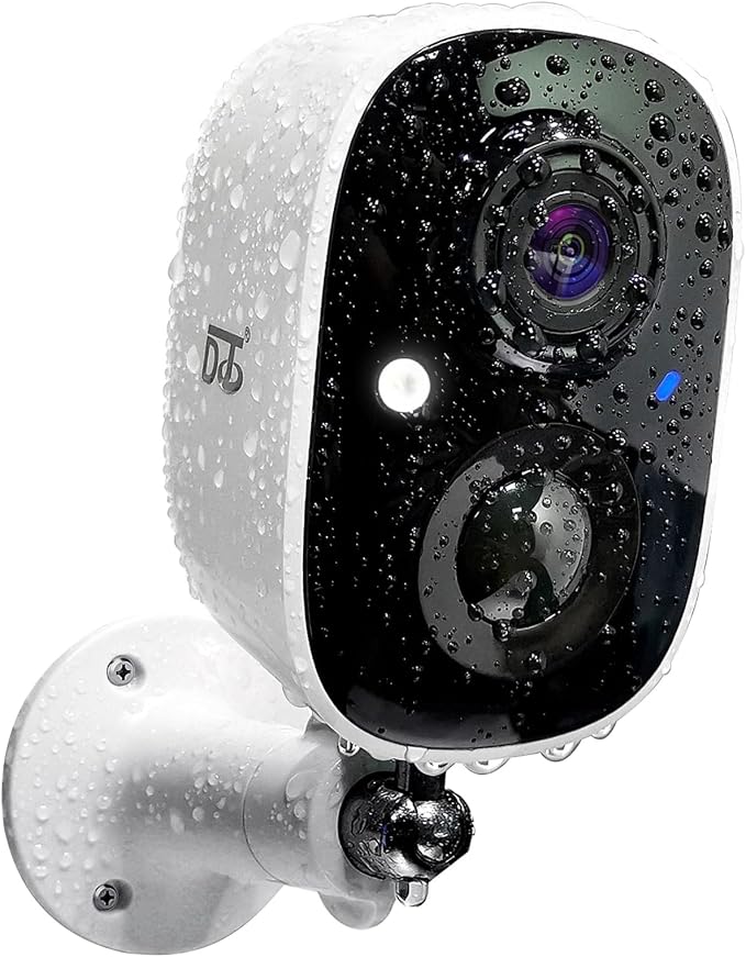 DCT Security Cameras Wireless Outdoor: WiFi Battery Cameras by DCT
