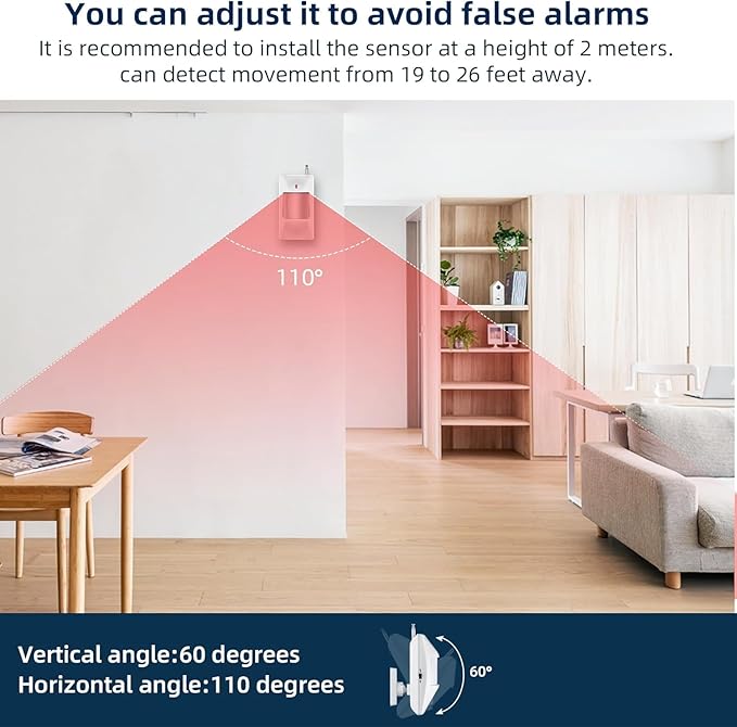WiFi Alarm Home Security System, 120dB Alarm System - Image 2