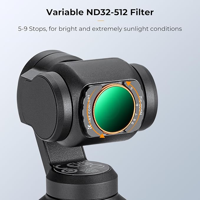 K&F CONCEPT Magnetic Variable ND32-512 ND Filter Compatible - Image 4