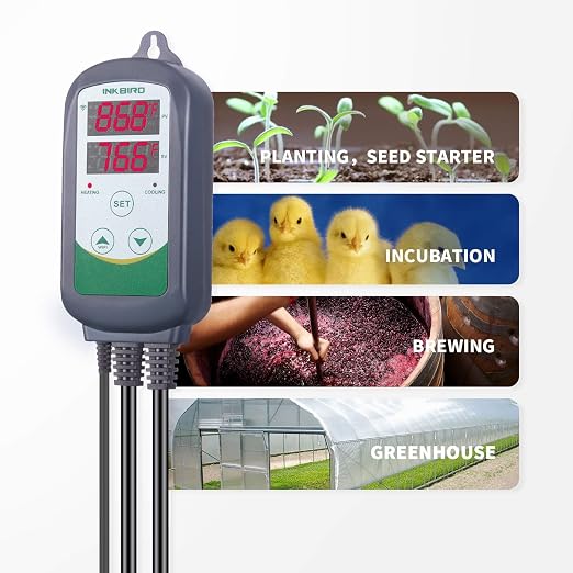 Inkbird WiFi ITC-308 Digital Temperature Controller Thermostat Remote - Image 7