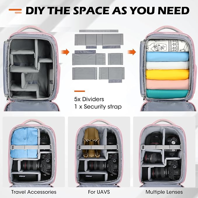 SDYSM Camera Bag Backpack Professional - Image 5