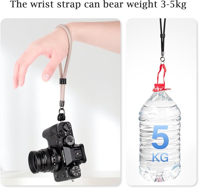 VOVMOEYA Camera Wrist Strap Rope, Camera Hand Strap Compatible - Image 3
