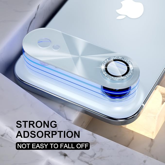 Choiche Compatible for iPhone 17 Air Camera Lens Protector, Bling Camera Cover - Image 5
