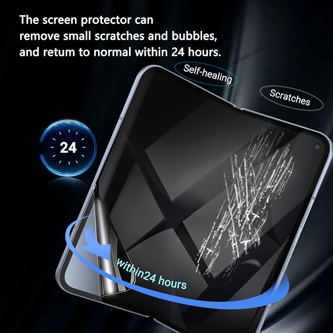 1 Pack for Google Pixel 10 Pro Fold Inner Privacy Screen Protector. Anti Scratch - Image 5