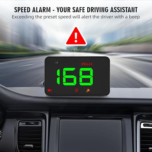 Windshield Heads Up Display for Cars GPS Speedometer for Car Digital - Image 4