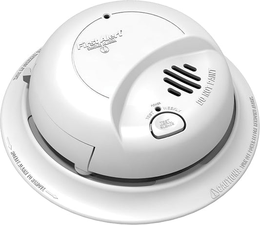 First Alert 9120B / SMI100-AC Smoke Detector, Hardwired Alarm by BRK