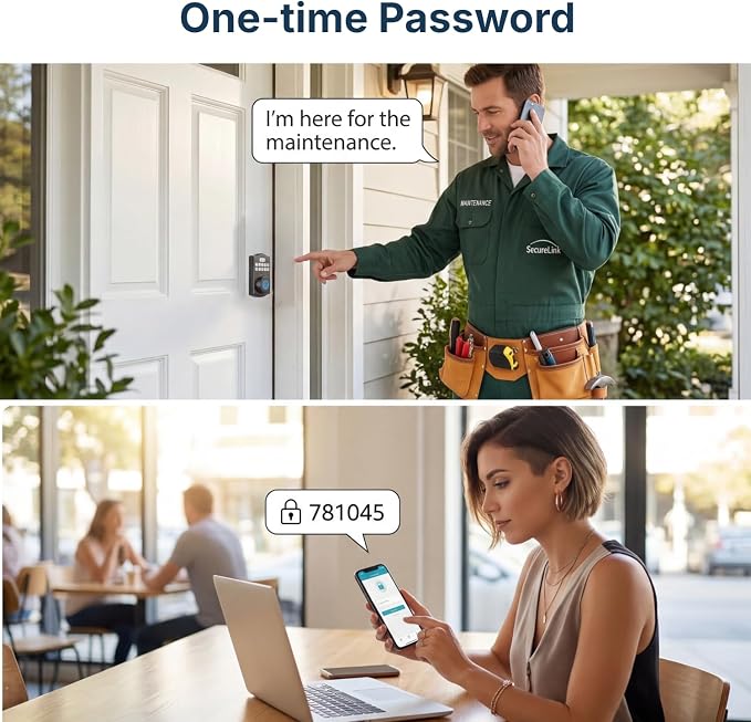 Built-in WiFi Smart Lock, Keyless Entry Door Lock - Image 7
