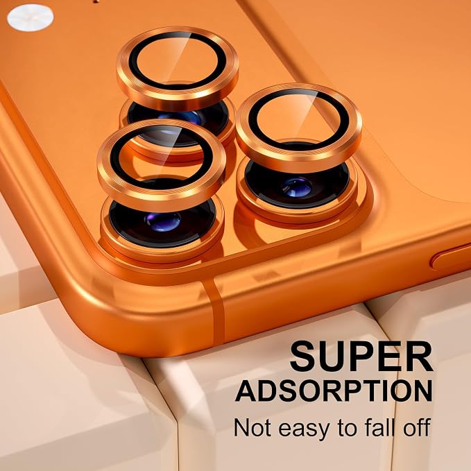 Misea Compatible for iPhone 17 Pro/iPhone 17 Pro Max Camera Lens Protector - Image 6