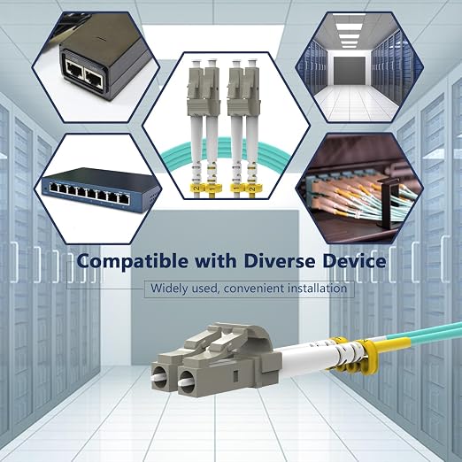 OM4 LC to LC Fiber Patch Cable - Image 7