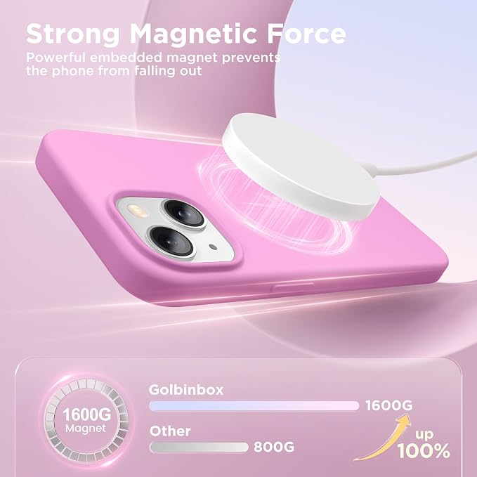 GolbinBox Magnetic for iPhone 15 Case, Compatible - Image 2