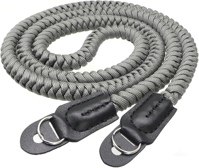Paracord Camera Strap Long Camera Neck Shoulder Strap by HITHUT