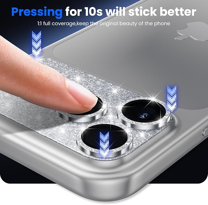 WSKEN for iPhone 17 Pro Max Camera Lens Protector, Metal Aluminum Alloy - Image 5