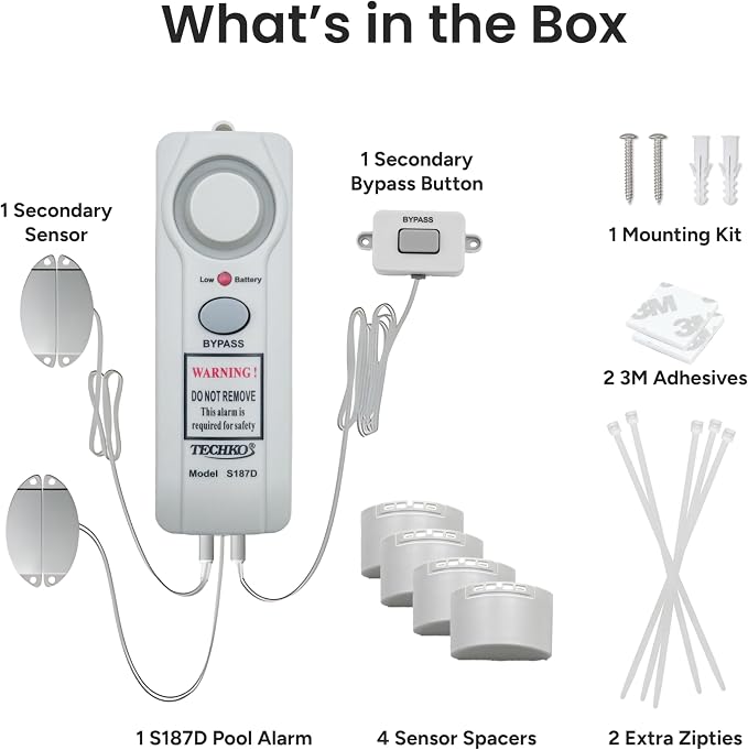 Techko S187D Safe Pool Alarm - Image 8