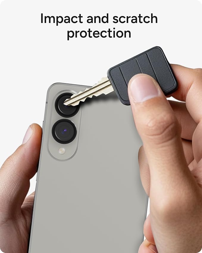 ZAGG Glass Elite Anti-Reflective Samsung Galaxy S25 Edge Camera Lens Protector - Image 4