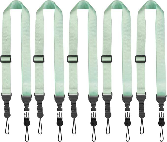 FIEIL 5 Pack Nylon iPad Strap, Adjustable Camera Neck Strap, Comfortable by FIEIL