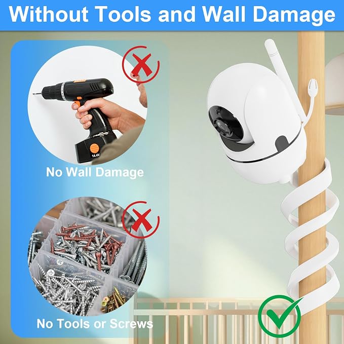 Flexible Baby Monitor Mount for HelloBaby - Image 5