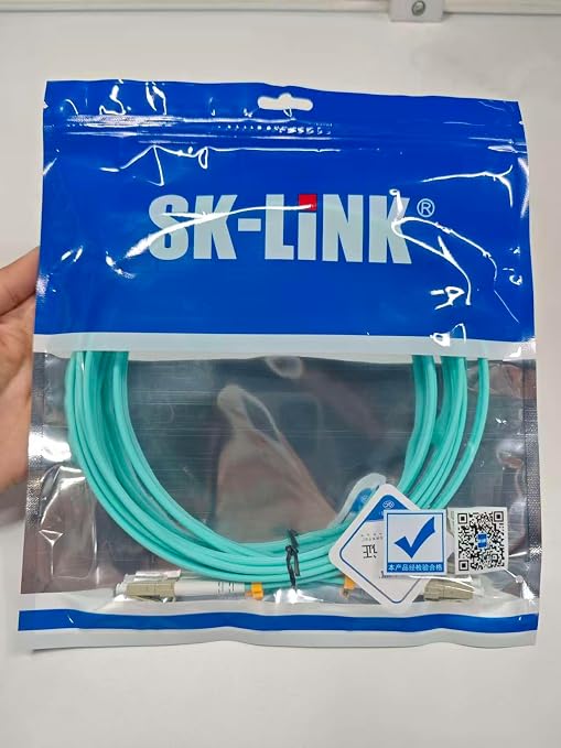 LC/UPC to LC/UPC OM3 Duplex Fiber Patch Cable 3m, 50/125m Multimode Jumper - Image 8