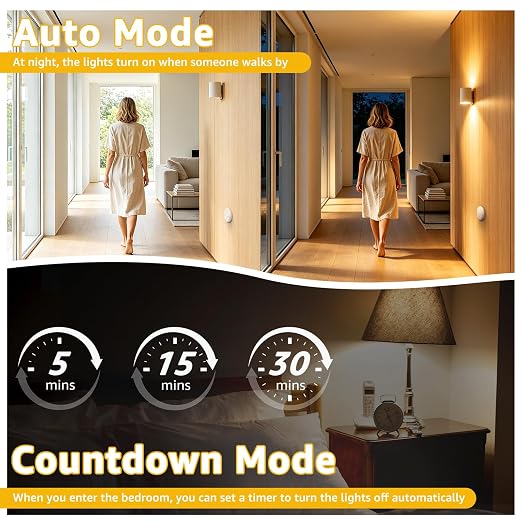 Motion Sensor Plug, PIR Sensor Plug to Auto Turn On/Off, Adjustable Detection - Image 3