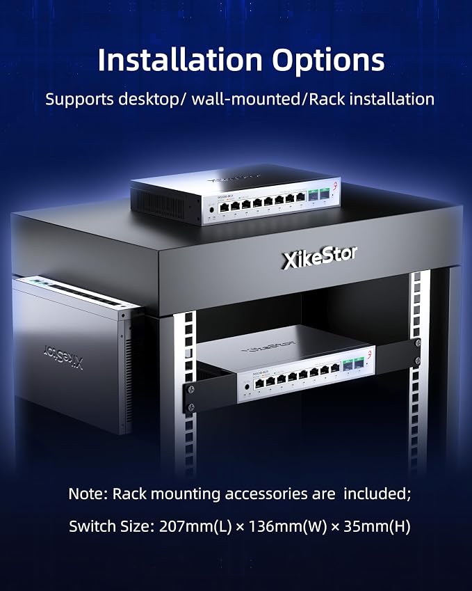 10-Port 2.5G Web Managed Ethernet Switch, Support LACP/VLAN/QoS/STP/IGMP - Image 5