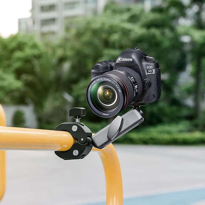 Suptig Camera Mount Super Clamp Pole Mount Tripod Clamp - Image 8