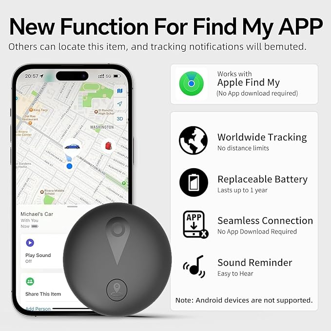GPS Tracker for Kids, Real-Time GPS Tracking Device for Children w/Wearable - Image 9