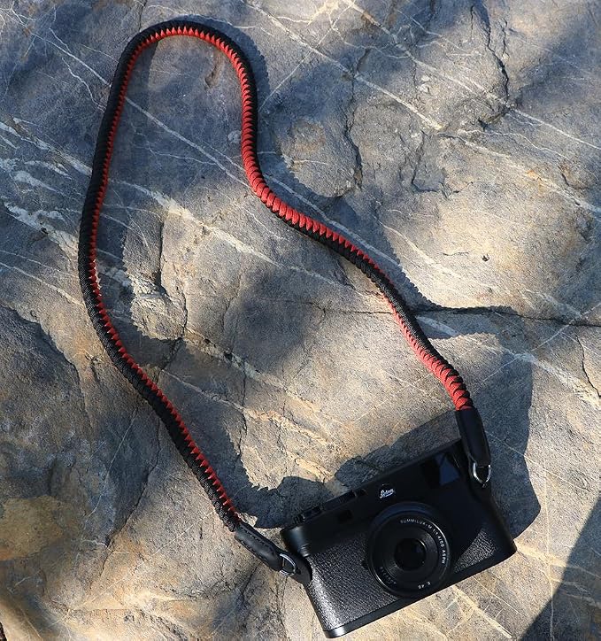 Paracord Woven Camera Neck Shoulder Strap Belt Hand Compatible - Image 2