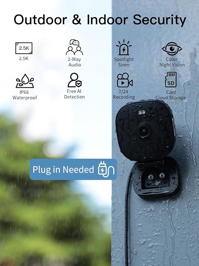VIMTAG 2.5K Security Camera Indoor/Outdoor, Cameras - Image 8