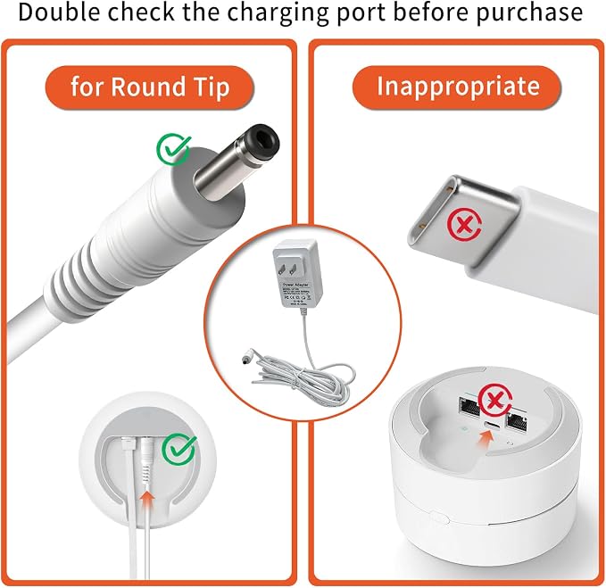 15W Power Adapter Charger for Google WiFi AC2200/Nest Hub - Image 8