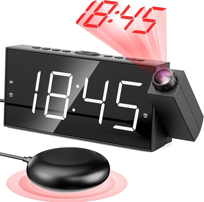 Mesqool Projection Alarm Clock by Mesqool