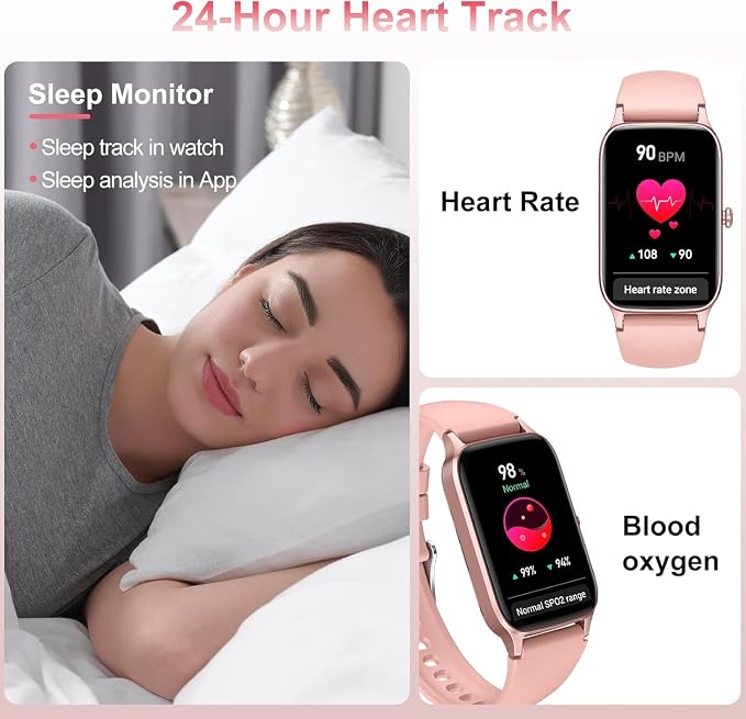 Jugeman Smart Watch for Men Women, 1.57" Smartwatch, 2026 New Fitness Tracker - Image 3