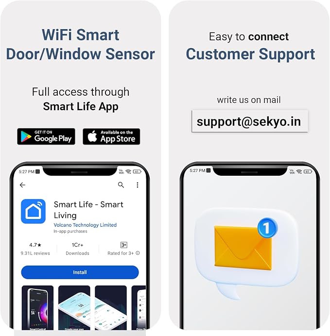 Smart WiFi Door & Window Sensor - Image 6
