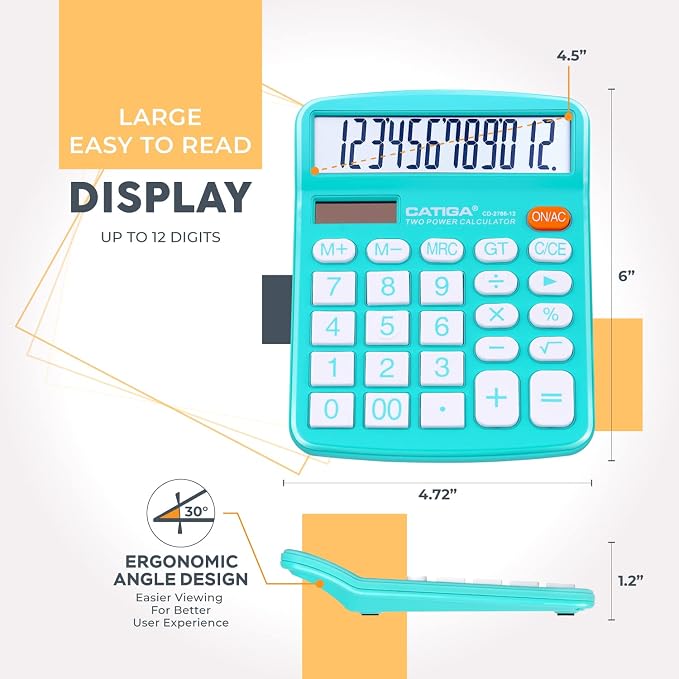 CATIGA Desktop Calculator 12 Digit - Image 3
