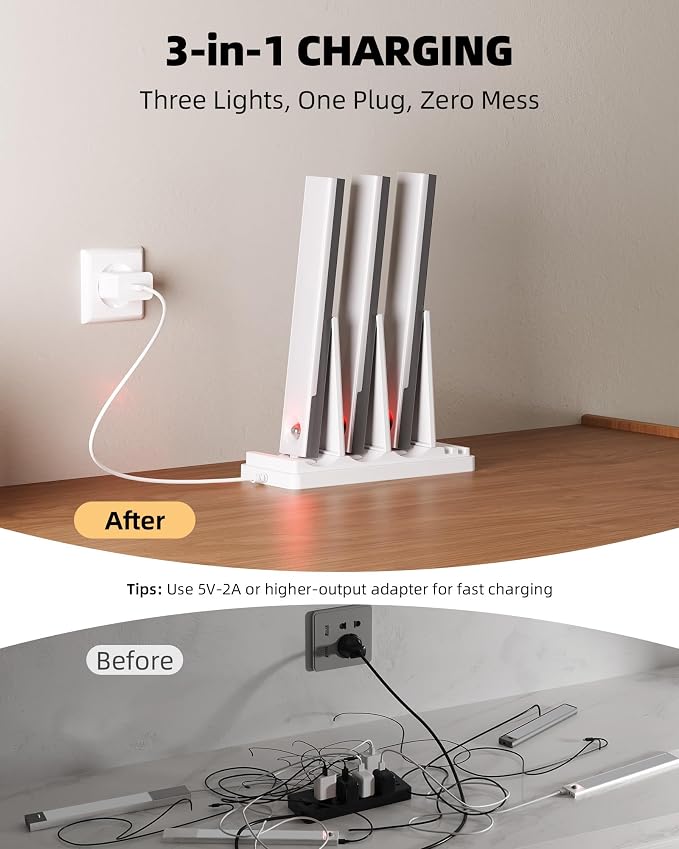 EZVALO 3-Pack Under Cabinet Lighting - Image 5