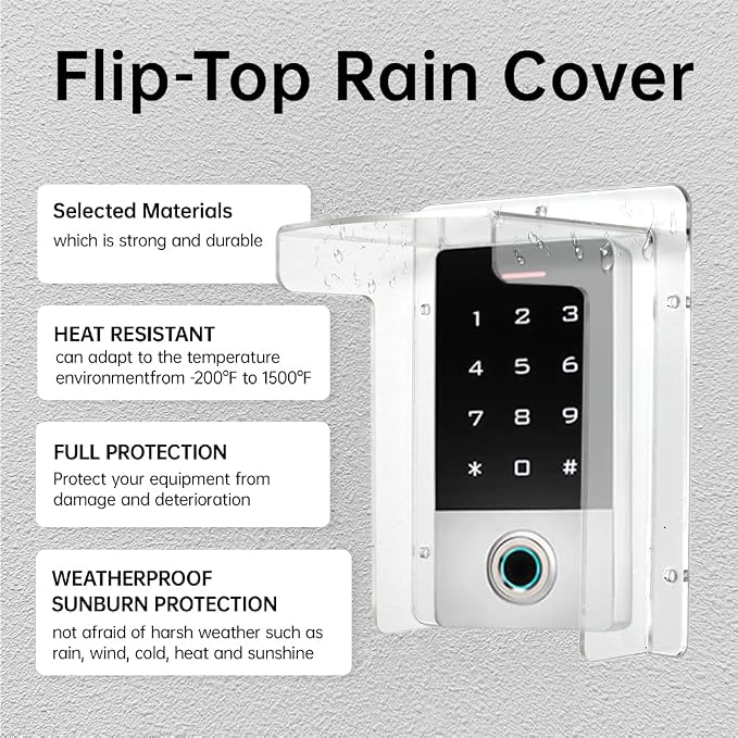 Doorbell Rain Cover Weatherproof - Image 3