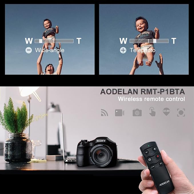AODELAN for Sony Remote Shutter Release ZV-1, A7 III, RX100 VII, A7R III - Image 3