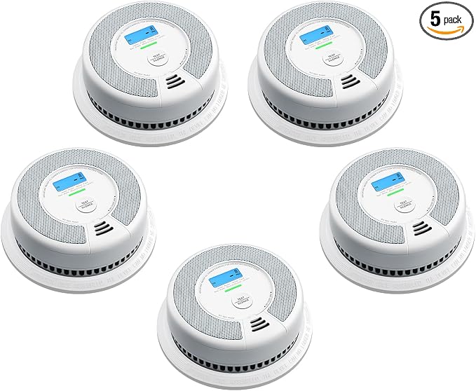 X-Sense 10-Year Battery Combination Smoke Carbon Monoxide Alarm Detector by X-Sense
